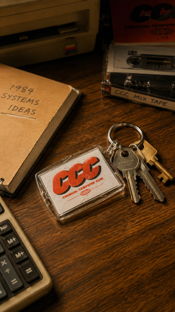 Chemical Computer ClubのCCC Key Holder