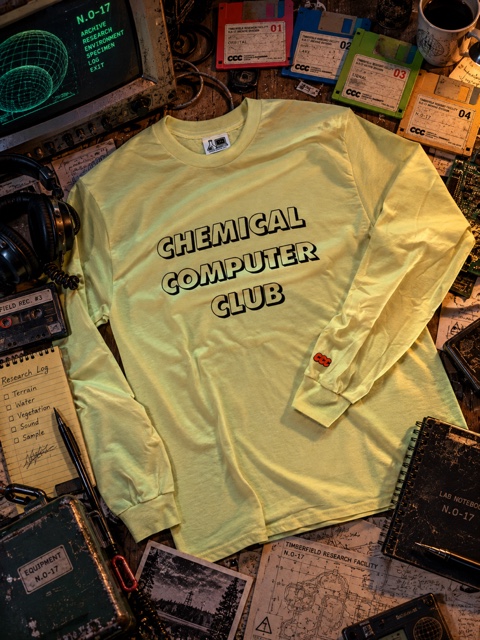 Chemical Computer ClubのCCC Neon L/S Yellow